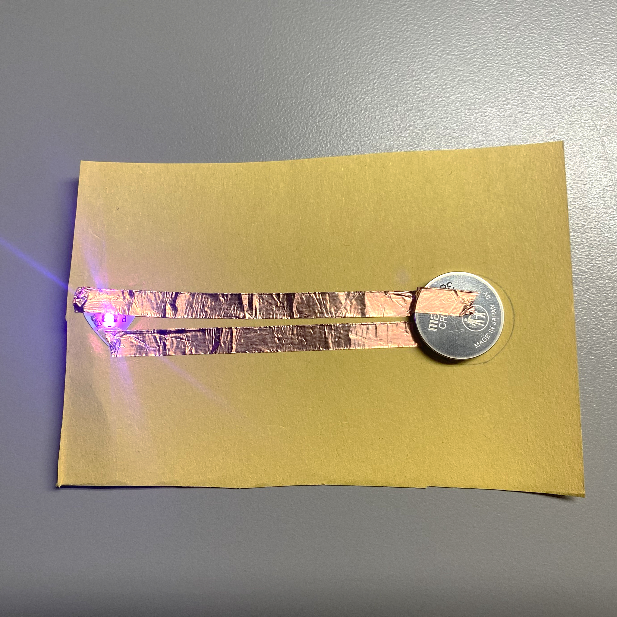 This is the first circuit I ever made. It is a very simple circuit to fundamentally understand how energy flows throughout the circuit.
